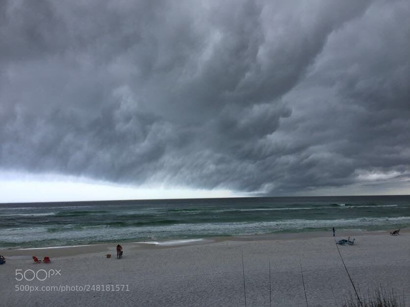 Apple iPhone 6 sample photo. Seagrovebeach_storm6 photography