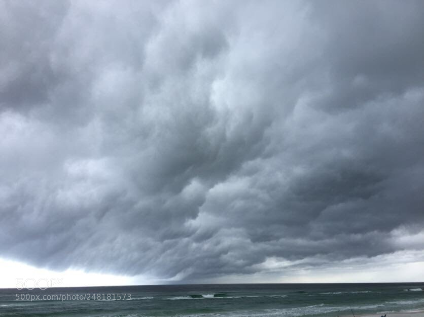 Apple iPhone 6 sample photo. Seagrovebeach_storm7 photography