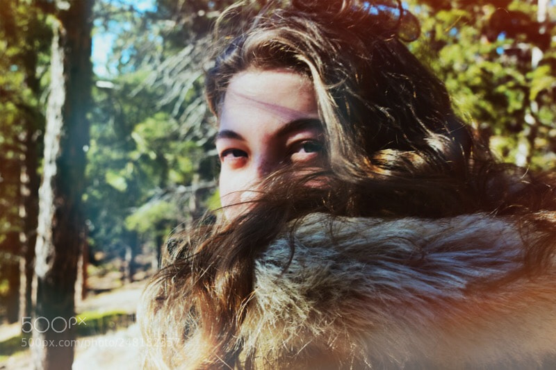 Nikon D5300 sample photo. Mountain child photography