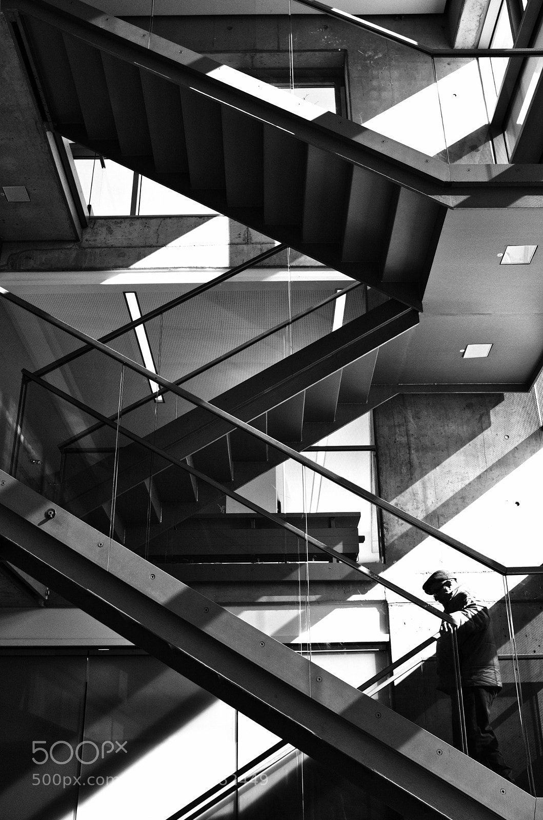 Fujifilm X100F sample photo. Stairs photography