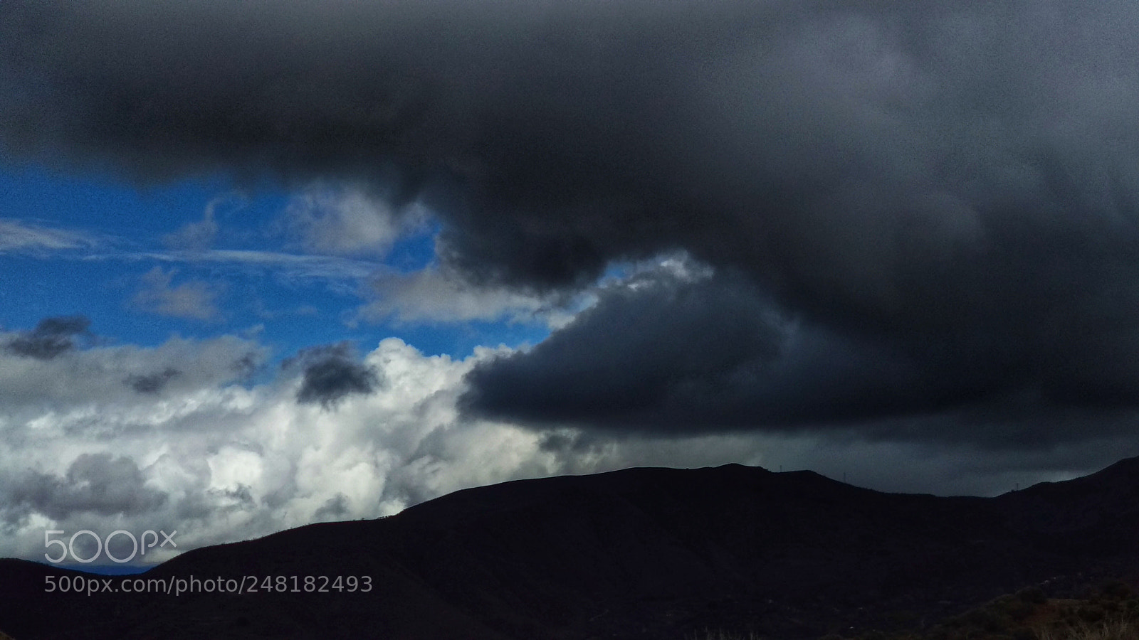 Xiaomi Mi A1 sample photo. Eating storm photography