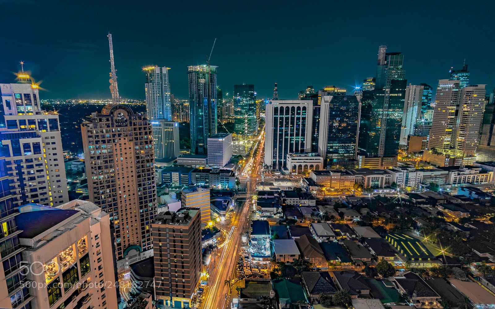 Fujifilm X-T1 sample photo. Makati cityscape photography