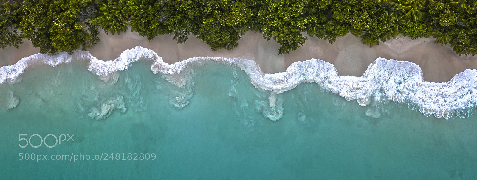 DJI FC220 sample photo. Waves photography