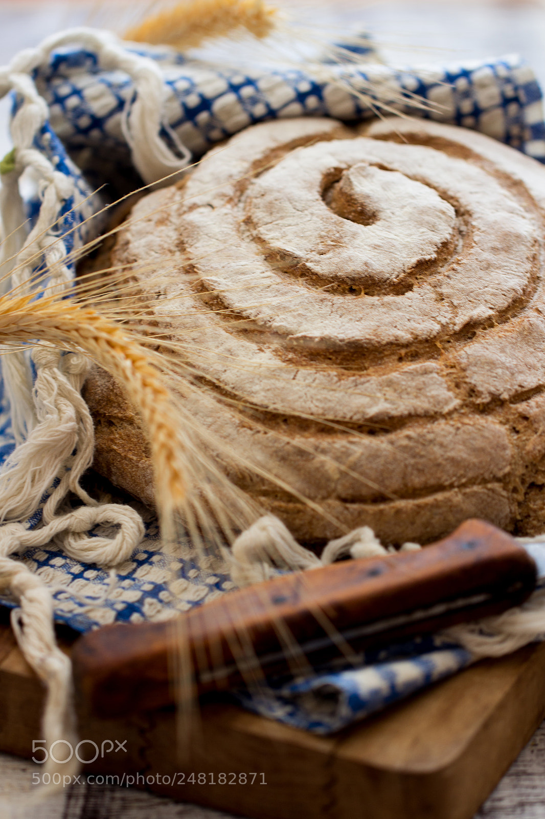 Canon EOS 600D (Rebel EOS T3i / EOS Kiss X5) sample photo. No knead sourdough rye photography