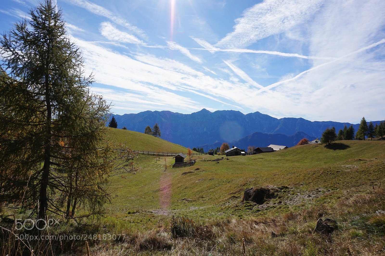 Sony Alpha a5000 (ILCE 5000) sample photo. Mountains in roncegno, italy photography