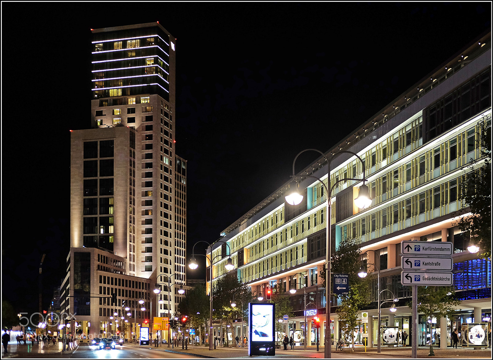 Fujifilm X-T1 sample photo. Berlin at night photography