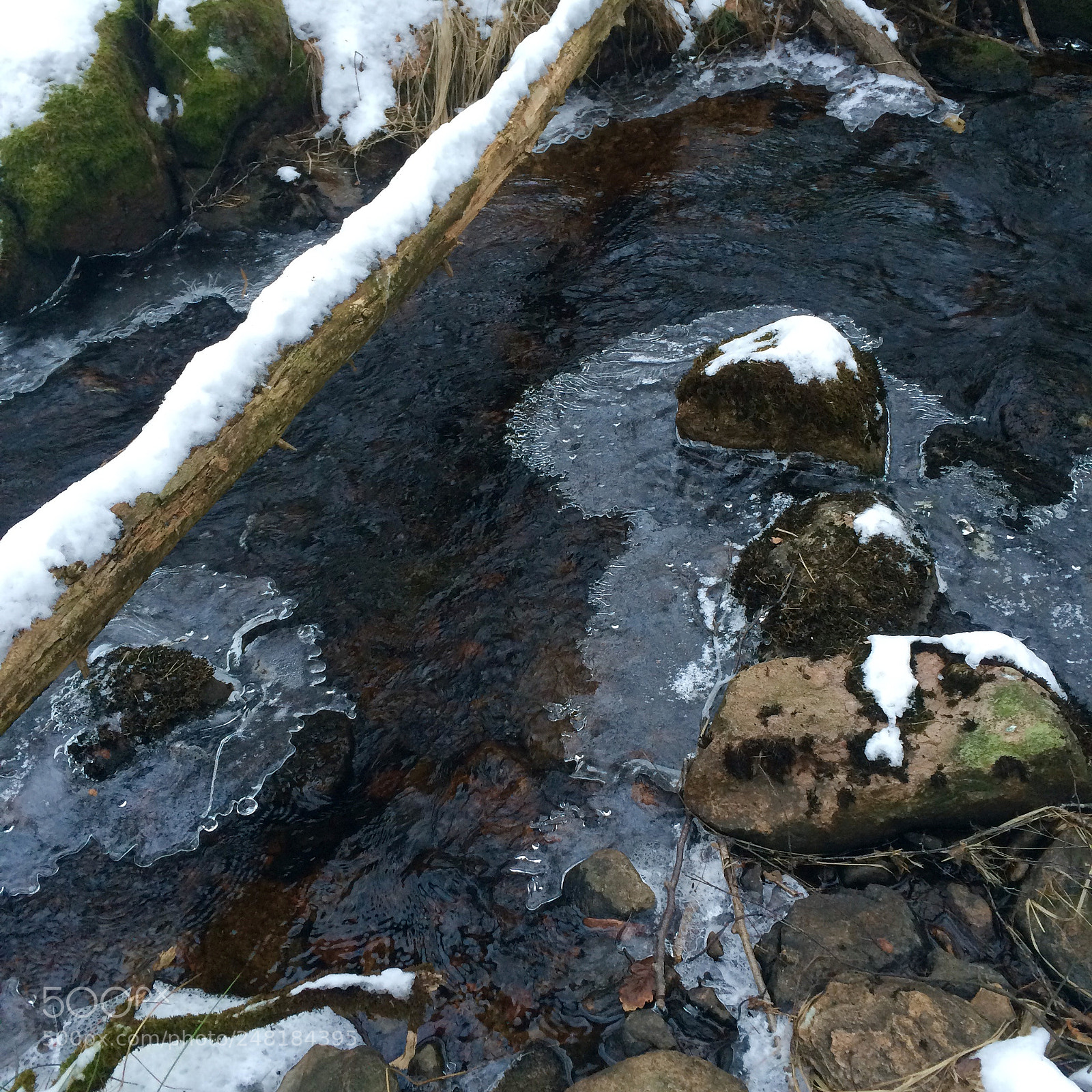 Apple iPhone 5s sample photo. The brook photography