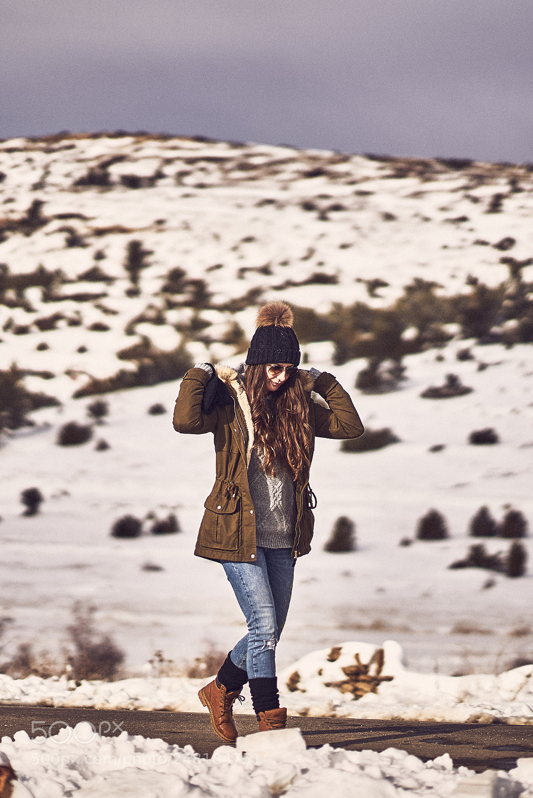 Sony a7R II sample photo. Snow snowday winter winterland photography