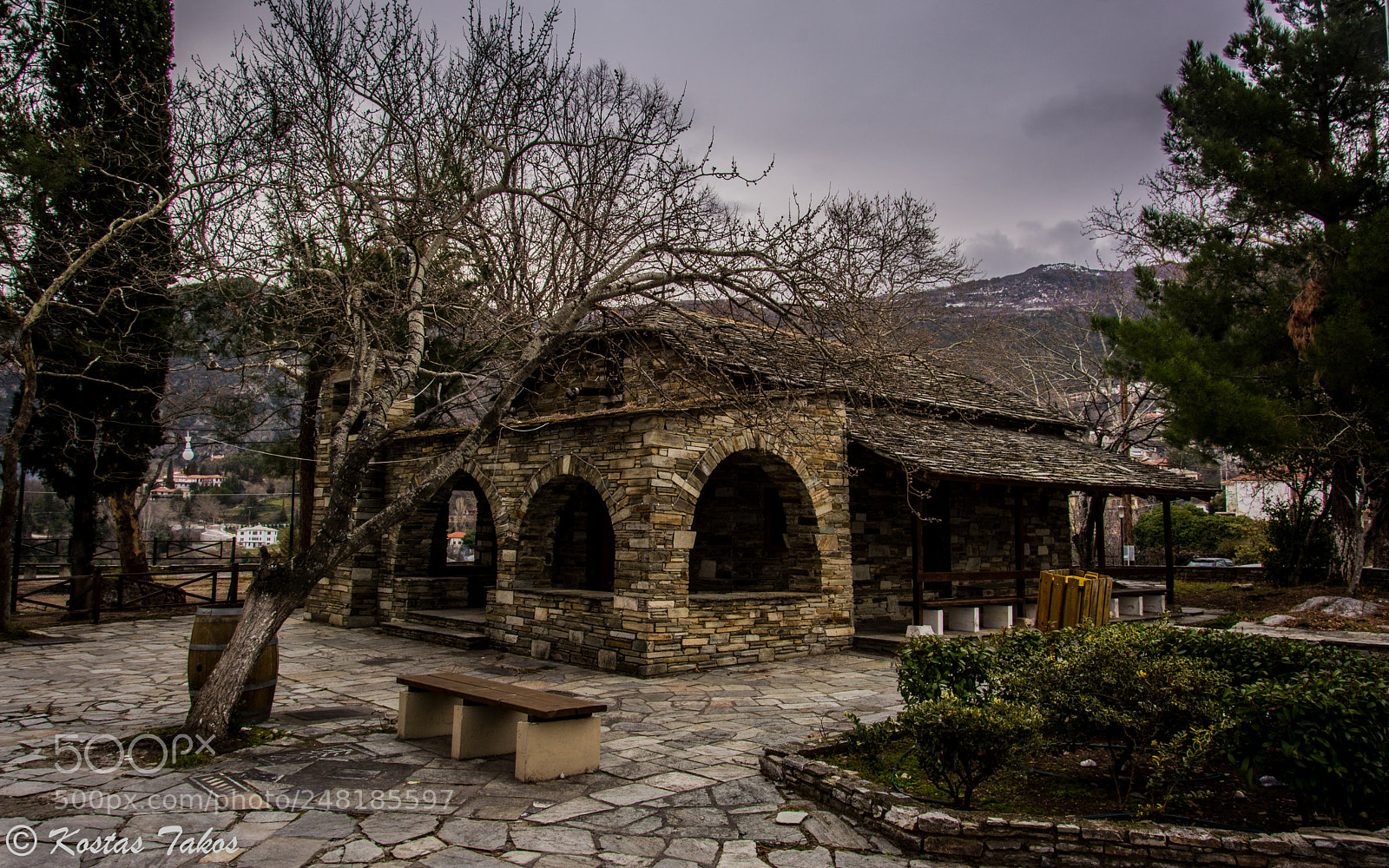 Nikon D5200 sample photo. Stone house photography
