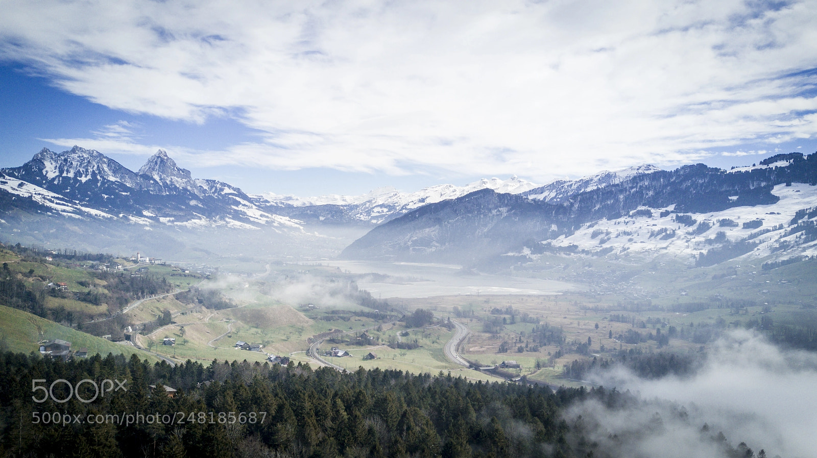DJI FC220 sample photo. Schwyz photography