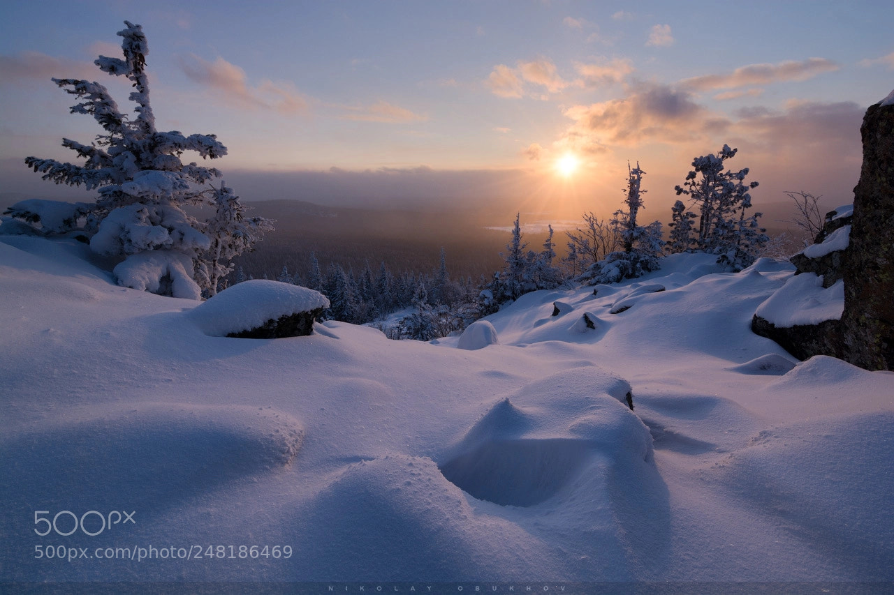Nikon D7100 sample photo. Sunset etude 0230_0375 photography