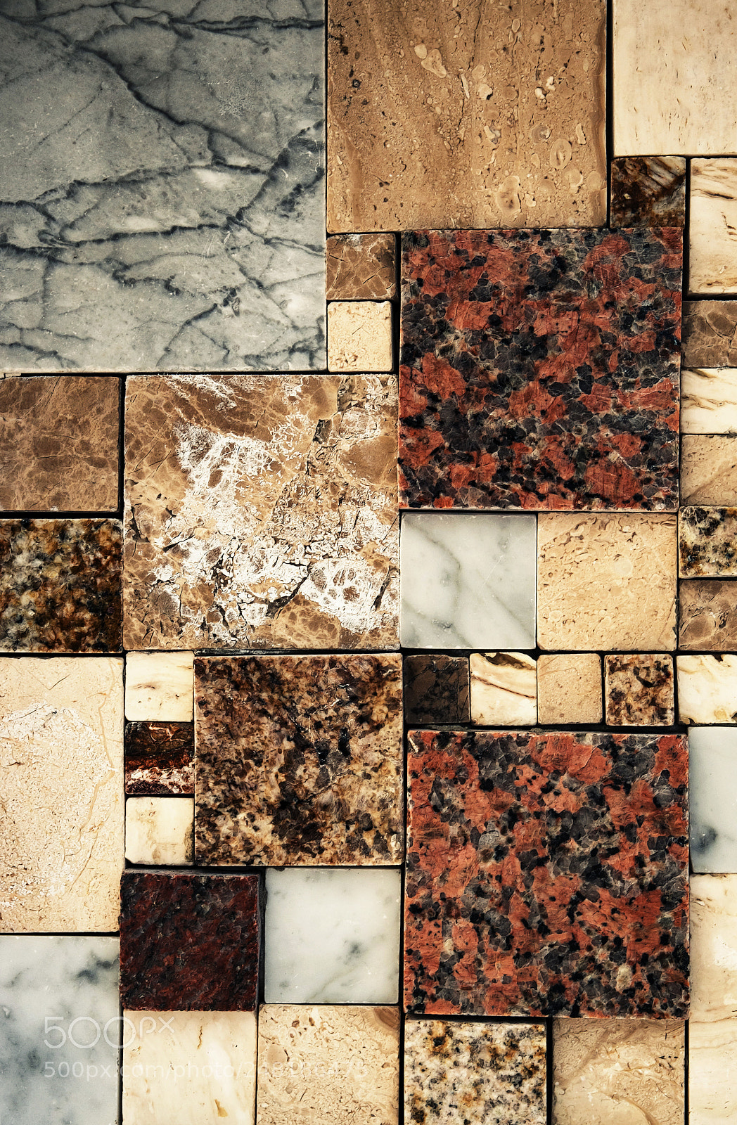 Nikon D5500 sample photo. Cut mosaic with marble photography