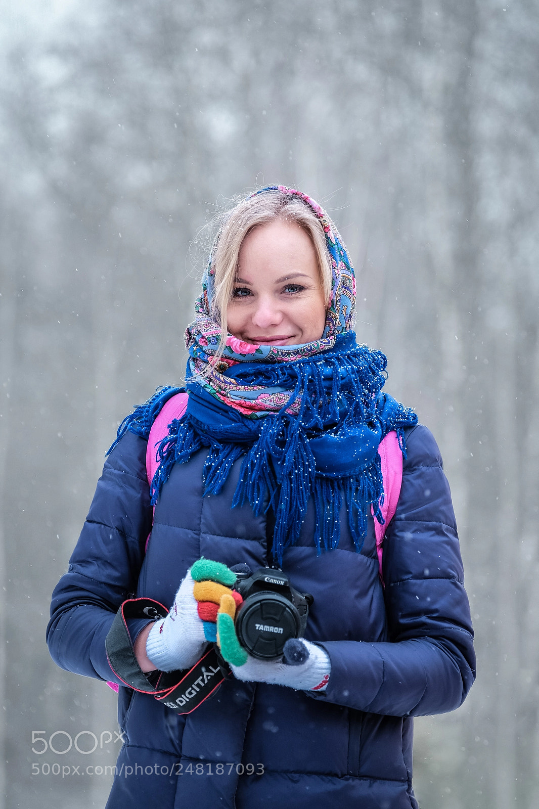 Fujifilm X-T1 sample photo. Незнакомка photography
