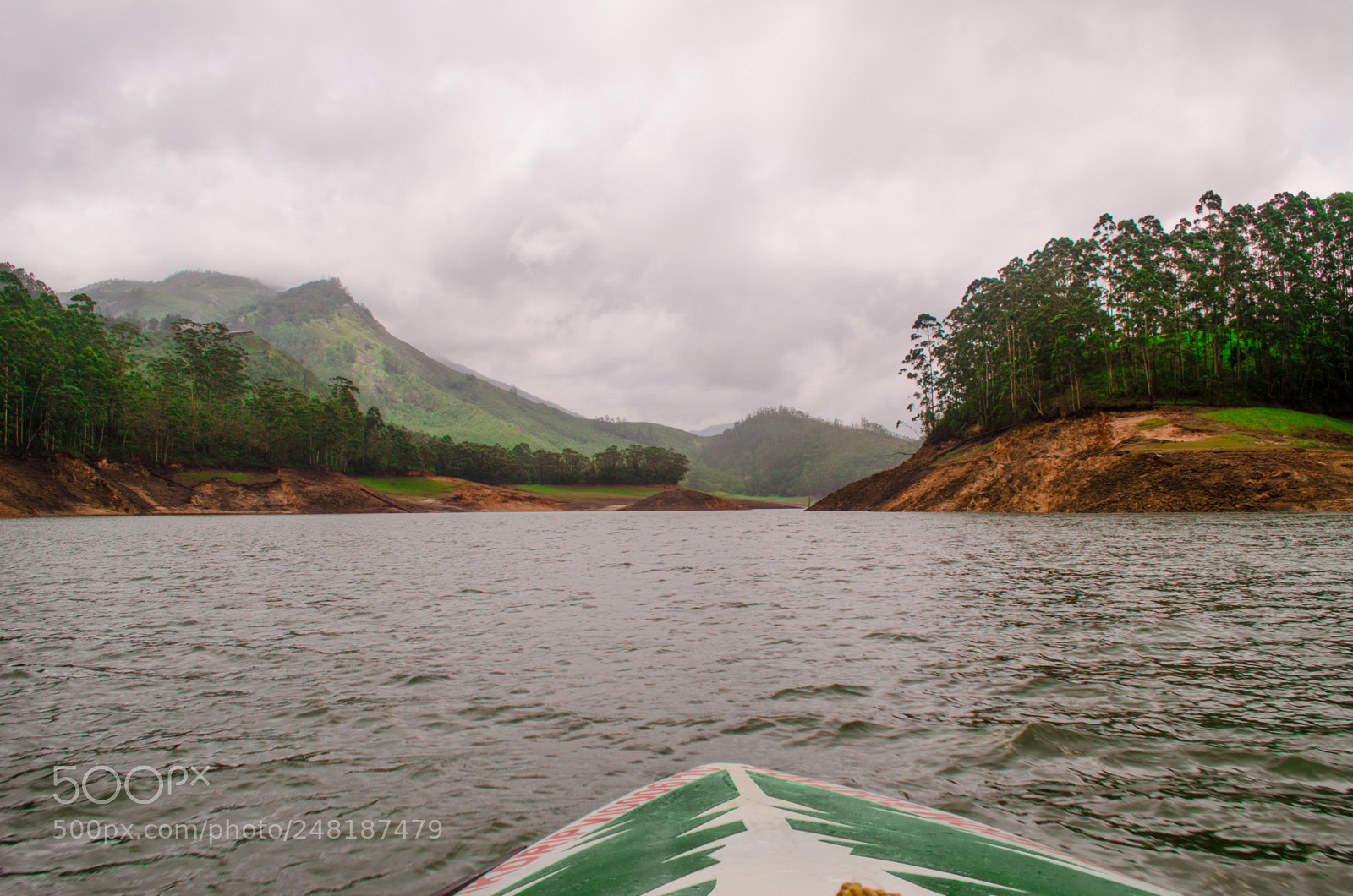 Nikon D5100 sample photo. Munnar boat lake photography