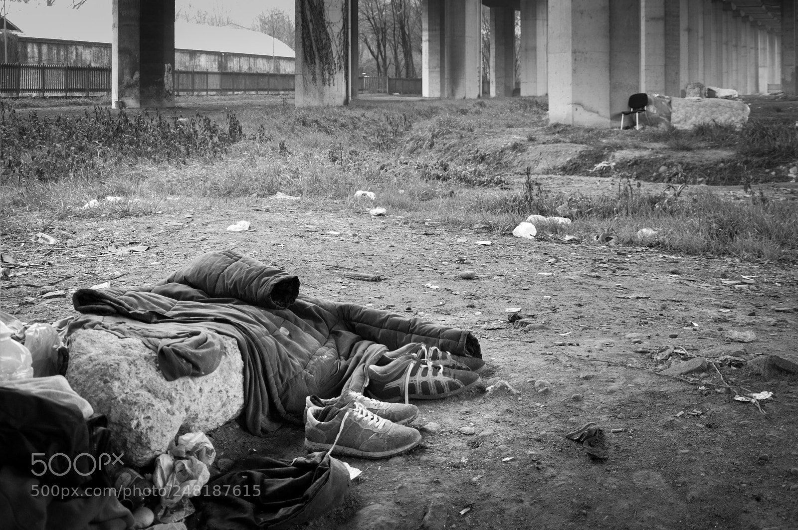 Nikon D90 sample photo. Under the bridge #2 photography