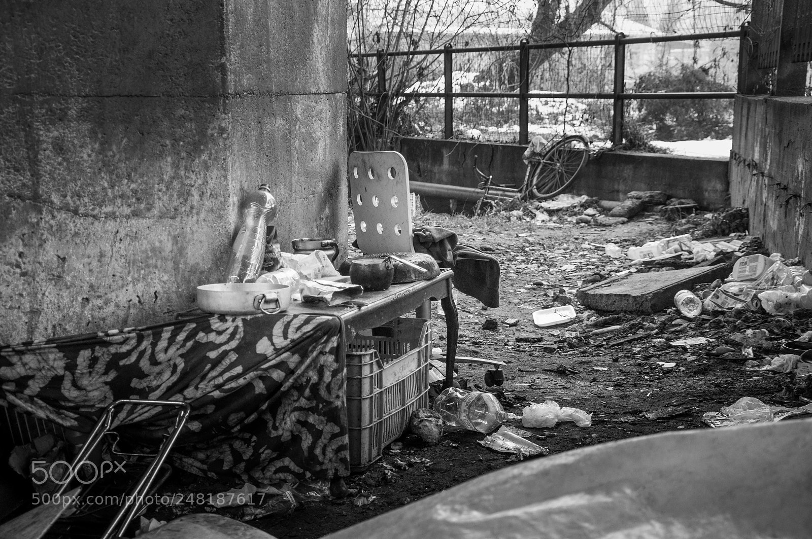 Nikon D90 sample photo. Under the bridge #1 photography