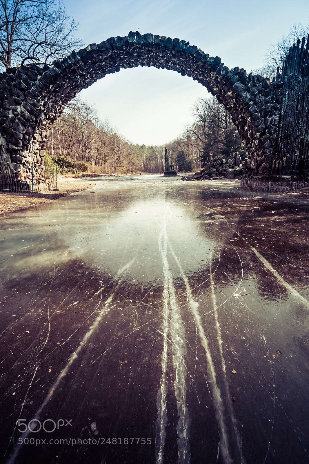 Sony a7 II sample photo. Rakotzbrücke photography