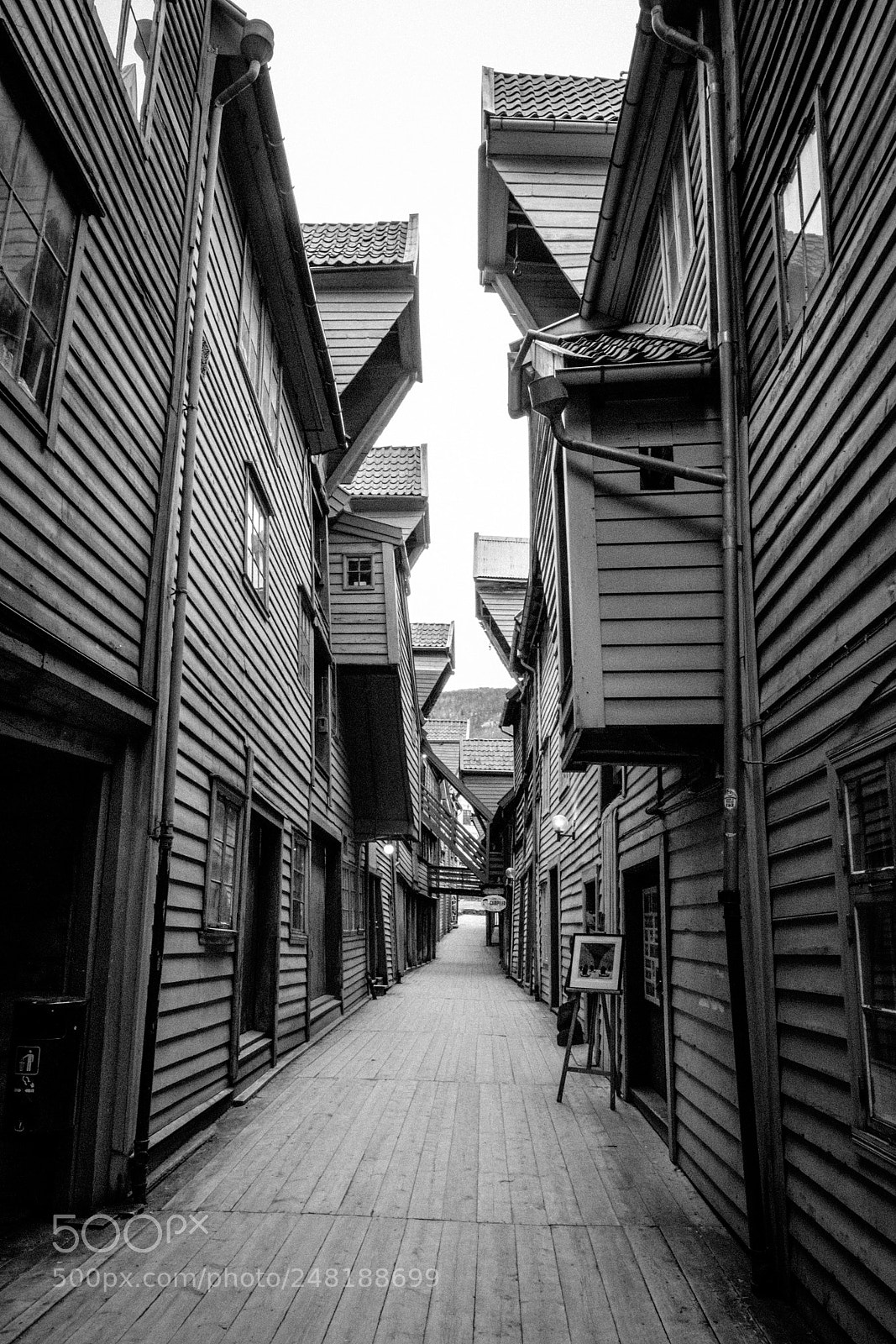 Fujifilm X-T1 sample photo. Bryggens path photography