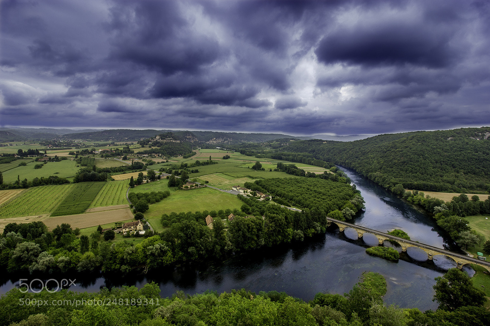 Canon EOS 550D (EOS Rebel T2i / EOS Kiss X4) sample photo. View from castelnaud castle photography