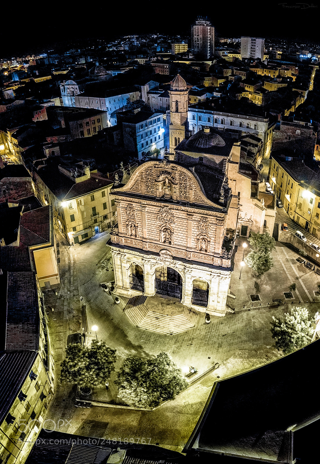 DJI FC220 sample photo. San nicola cathedral photography