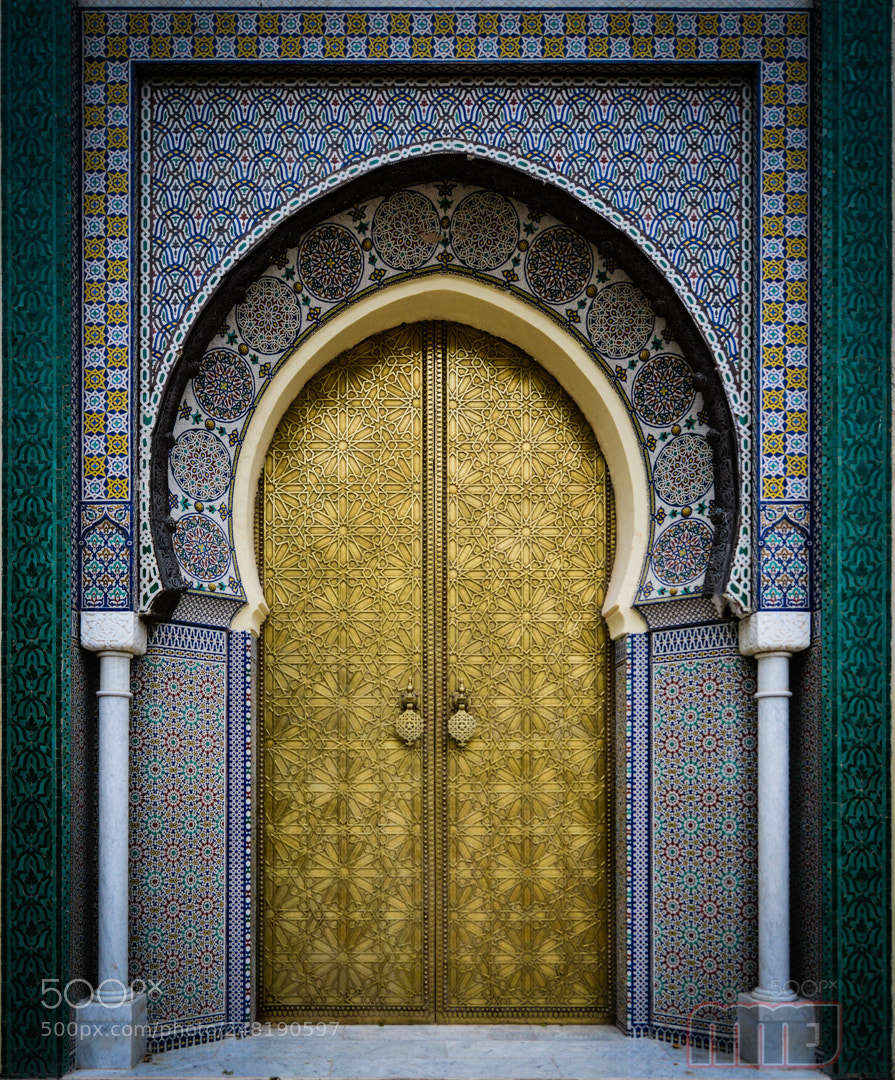 Nikon D800 sample photo. Moroccan door photography