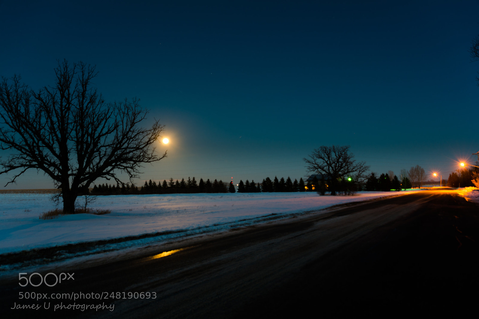 Nikon D7100 sample photo. Moon-shine photography