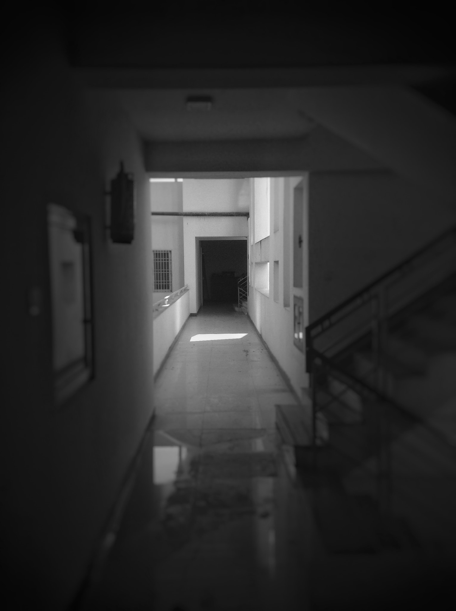 Apple iPad mini sample photo. Black and white photography