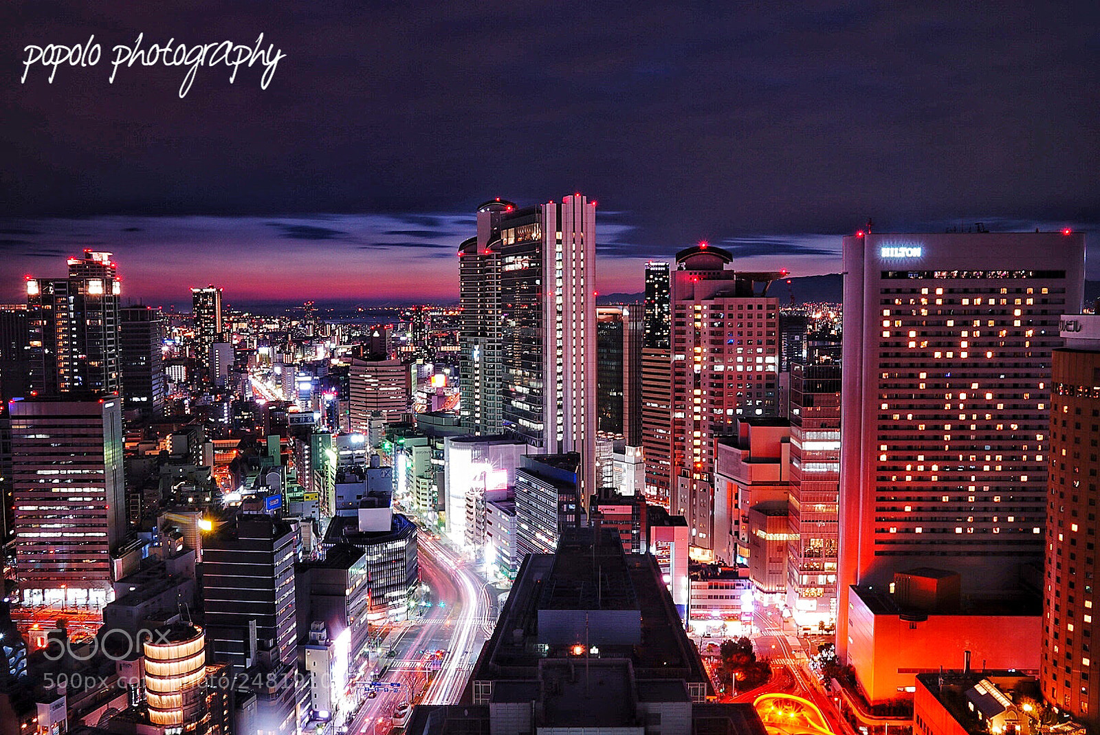 Sony a7 II sample photo. Oosaka building photography