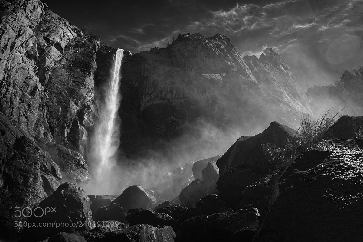 Canon EOS 5D sample photo. Bridal veil falls photography