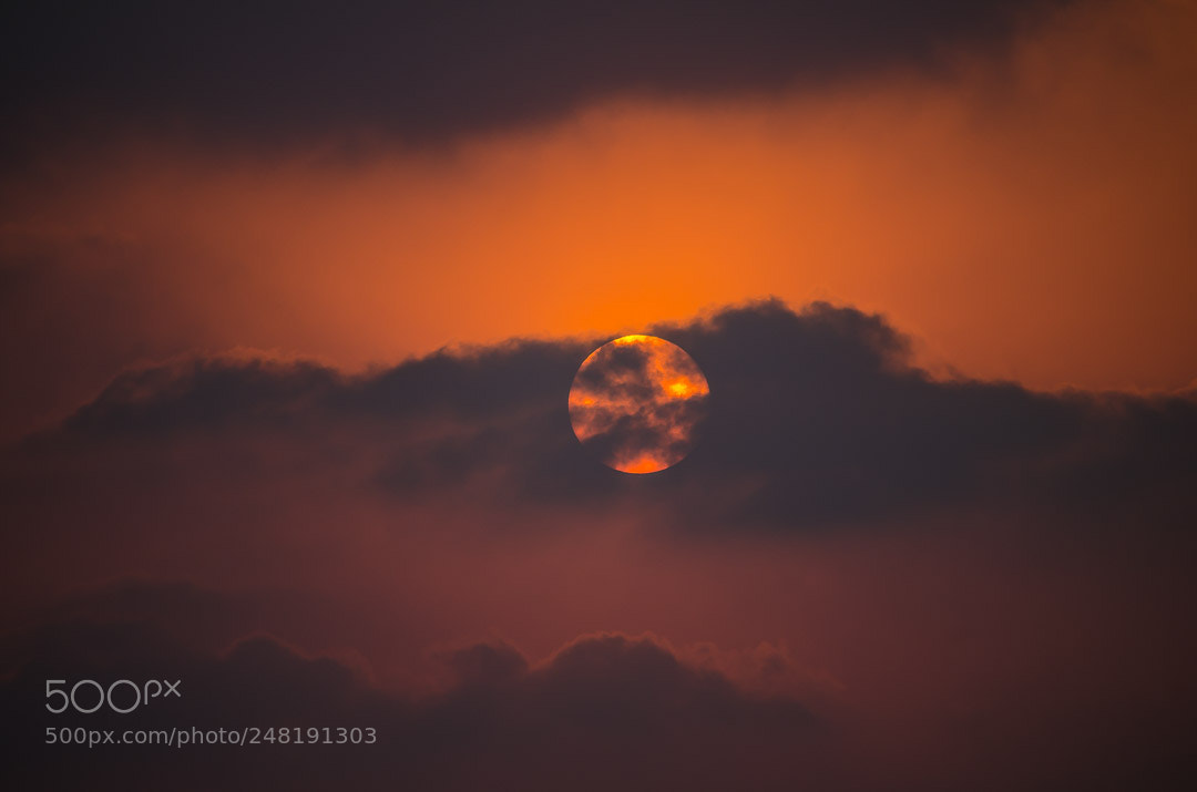 Nikon D5100 sample photo. Sunset photography