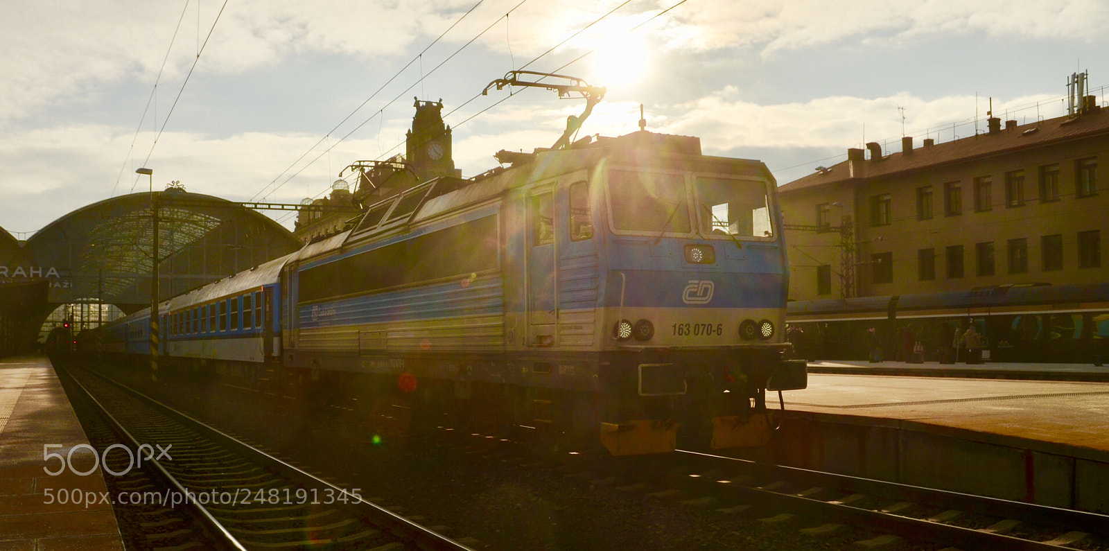 Nikon D5100 sample photo. Train ready for departure photography