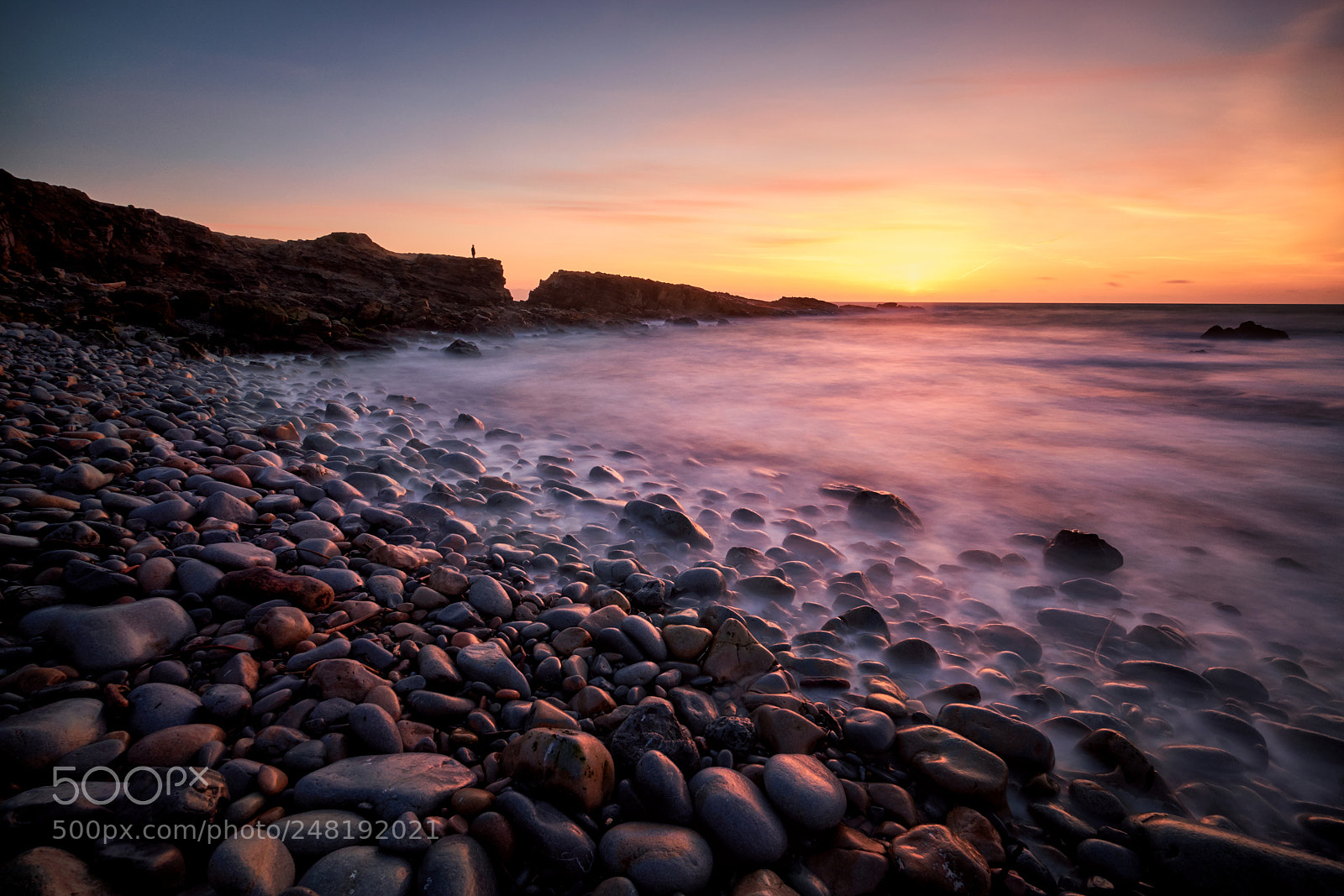 Fujifilm X-T2 sample photo. Solitary sunset photography