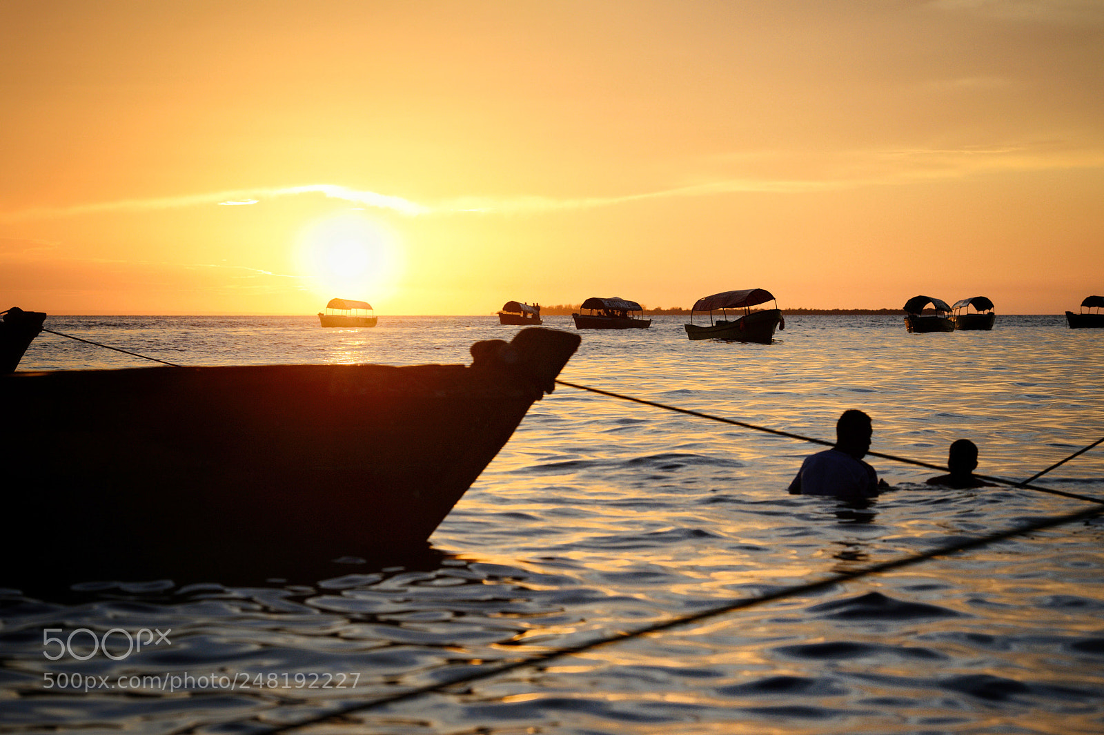 Nikon D4 sample photo. Zanzibar sunset photography