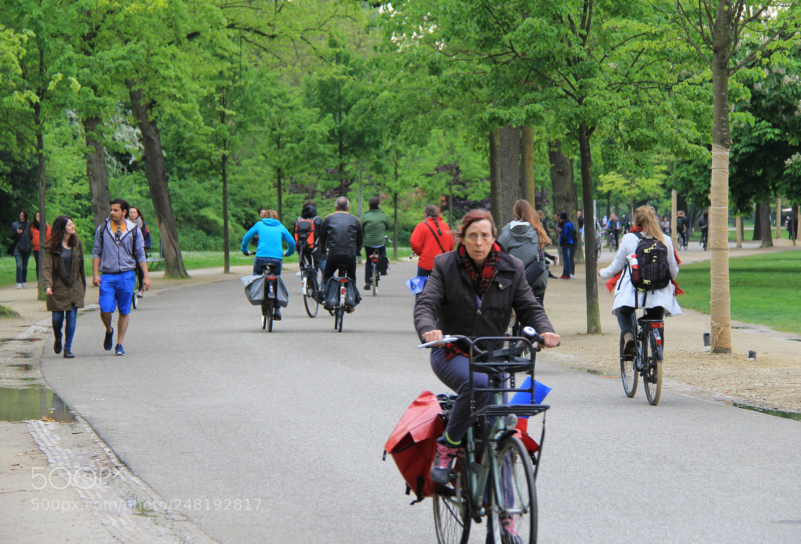 Canon EF-S 18-200mm F3.5-5.6 IS sample photo. Rush hour in amsterdam photography