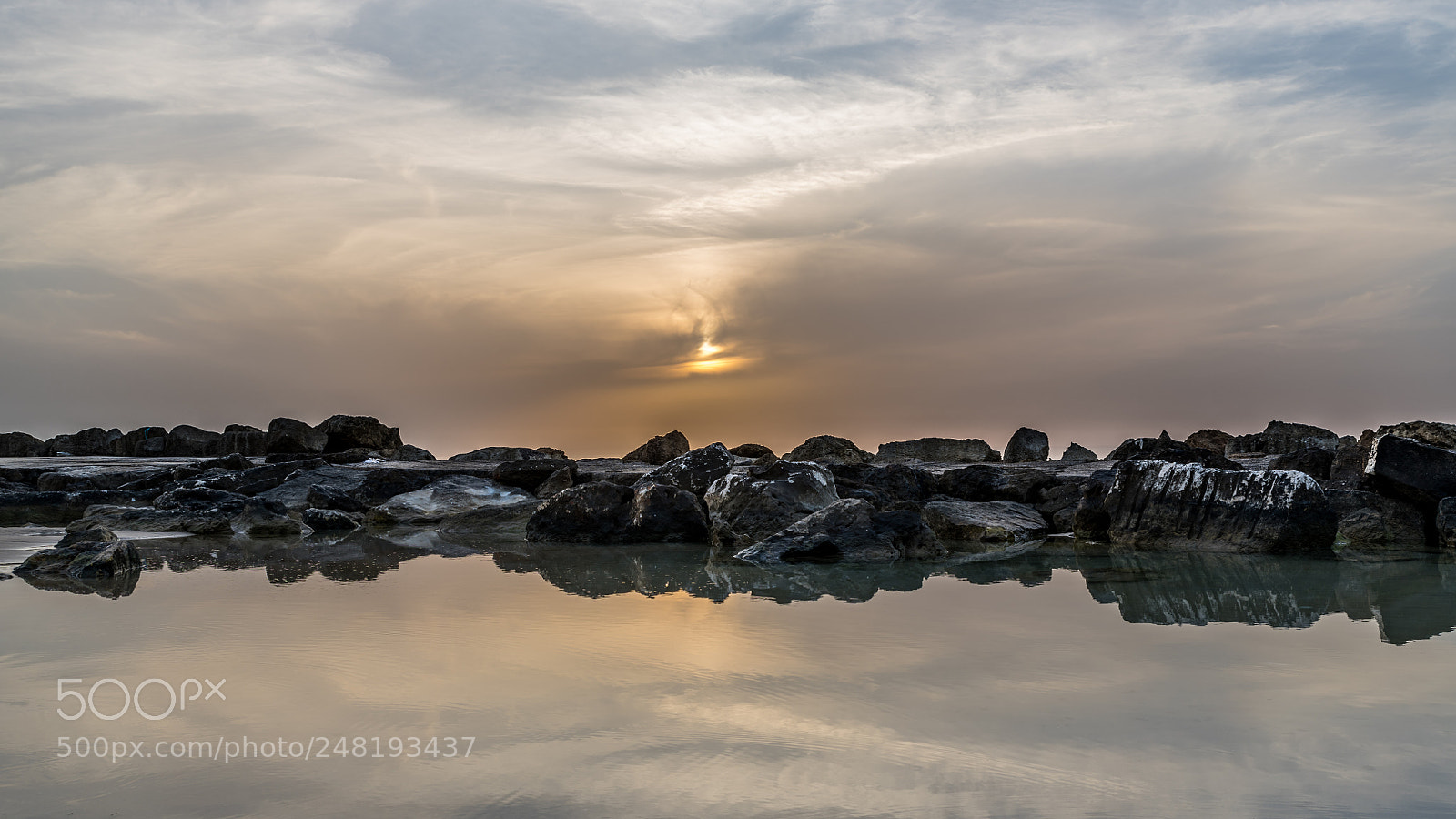 Nikon D850 sample photo. Sunset on the rocks photography