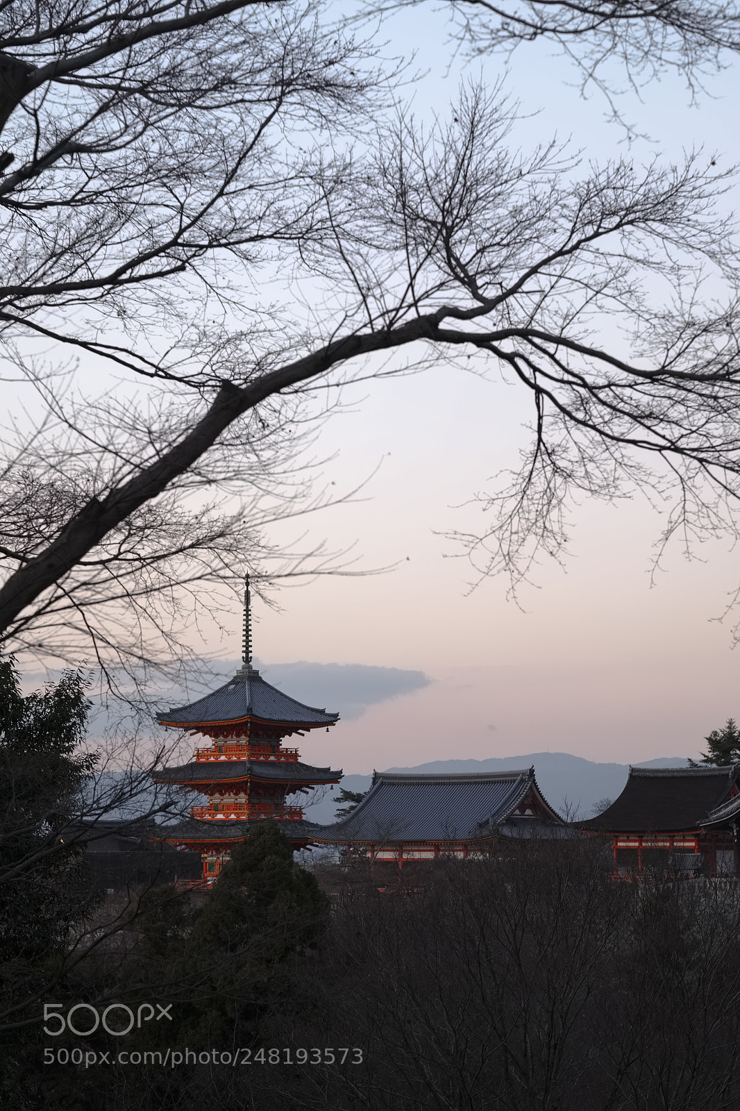 Fujifilm X-T1 sample photo. The kiyomizu-dera  pagoda photography