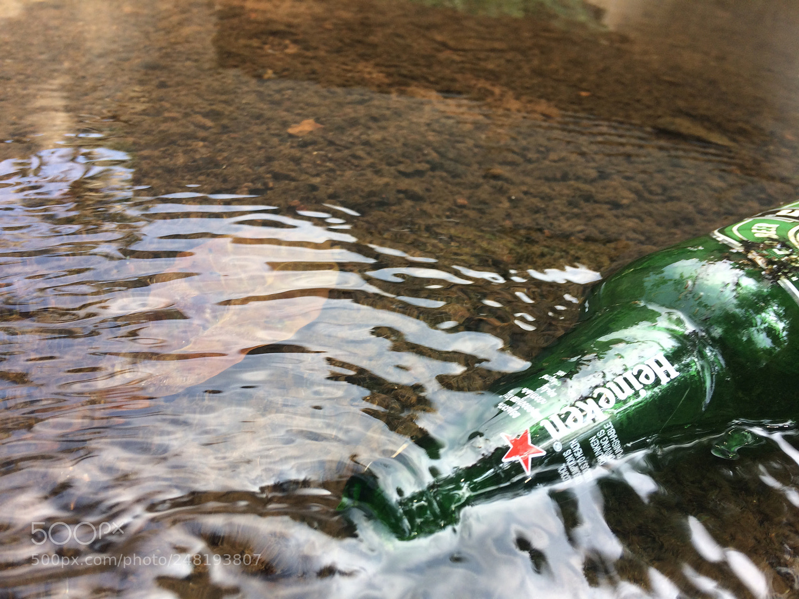 Apple iPhone 5s sample photo. Polution in water photography