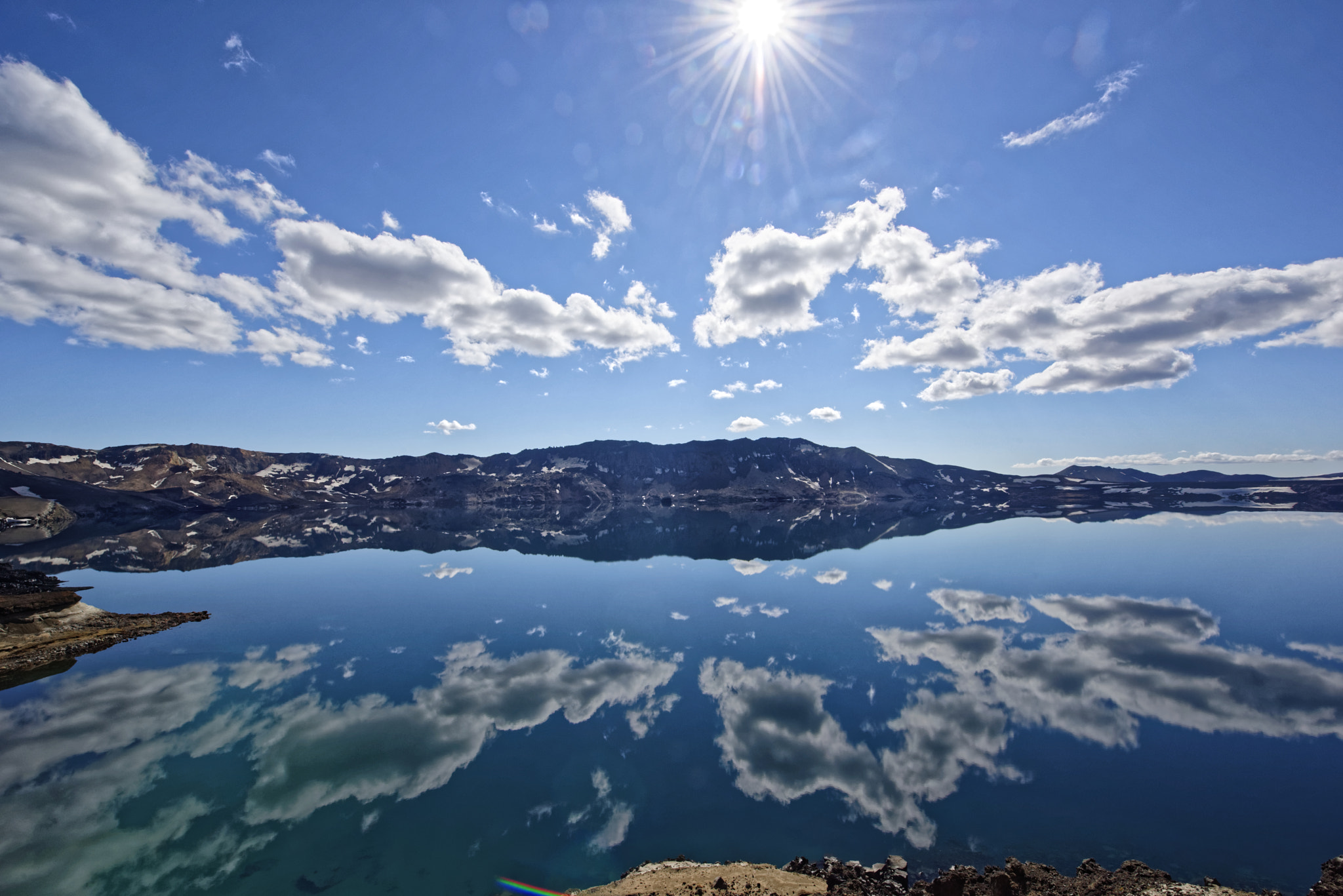 Nikon D810 sample photo. The lake oskjuvatn in the highlands of iceland. photography