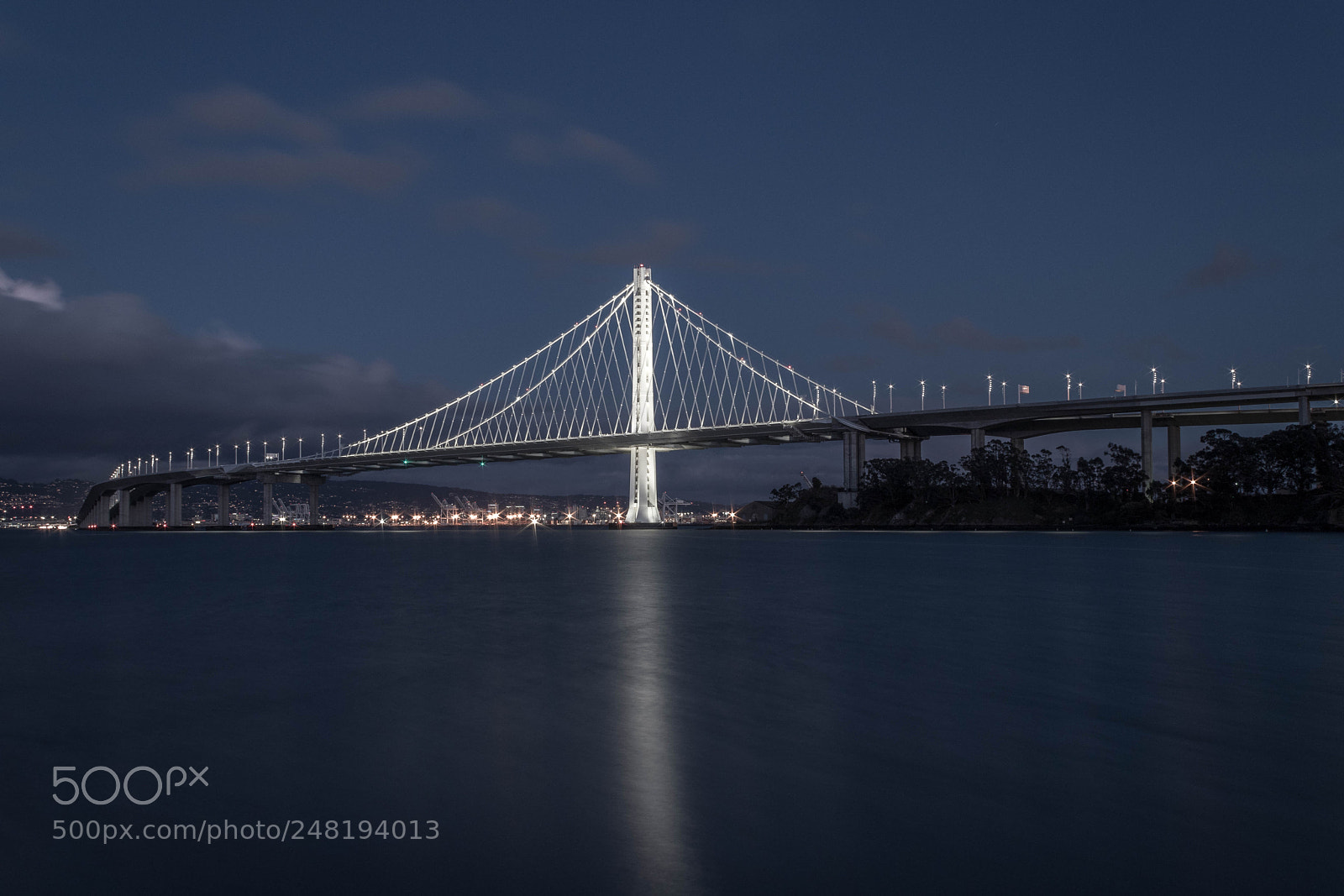 Canon EOS 80D sample photo. Bay bridge_blue photography