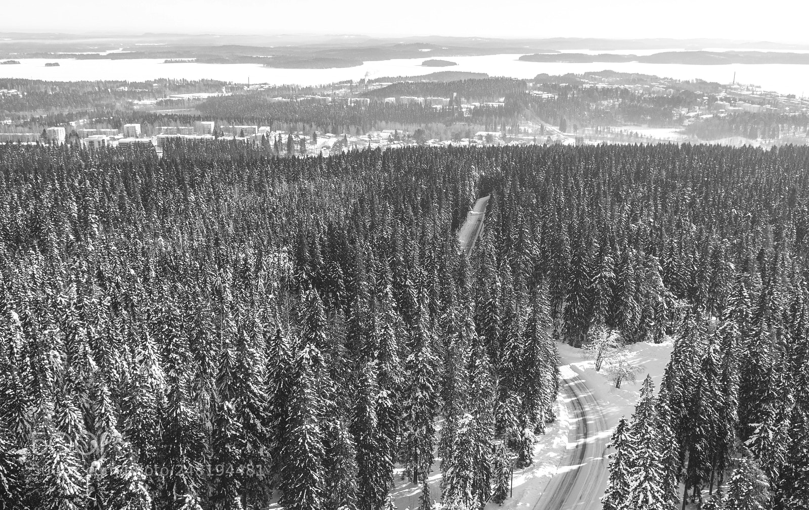 Nikon D7100 sample photo. Winterscape photography
