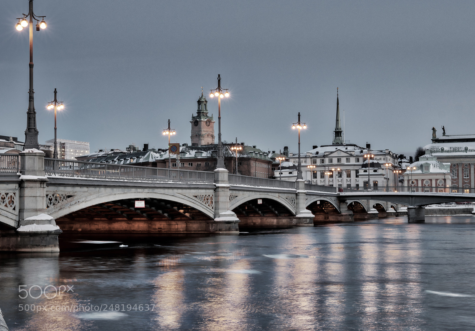 Sony a6500 sample photo. Stockholmbridge photography