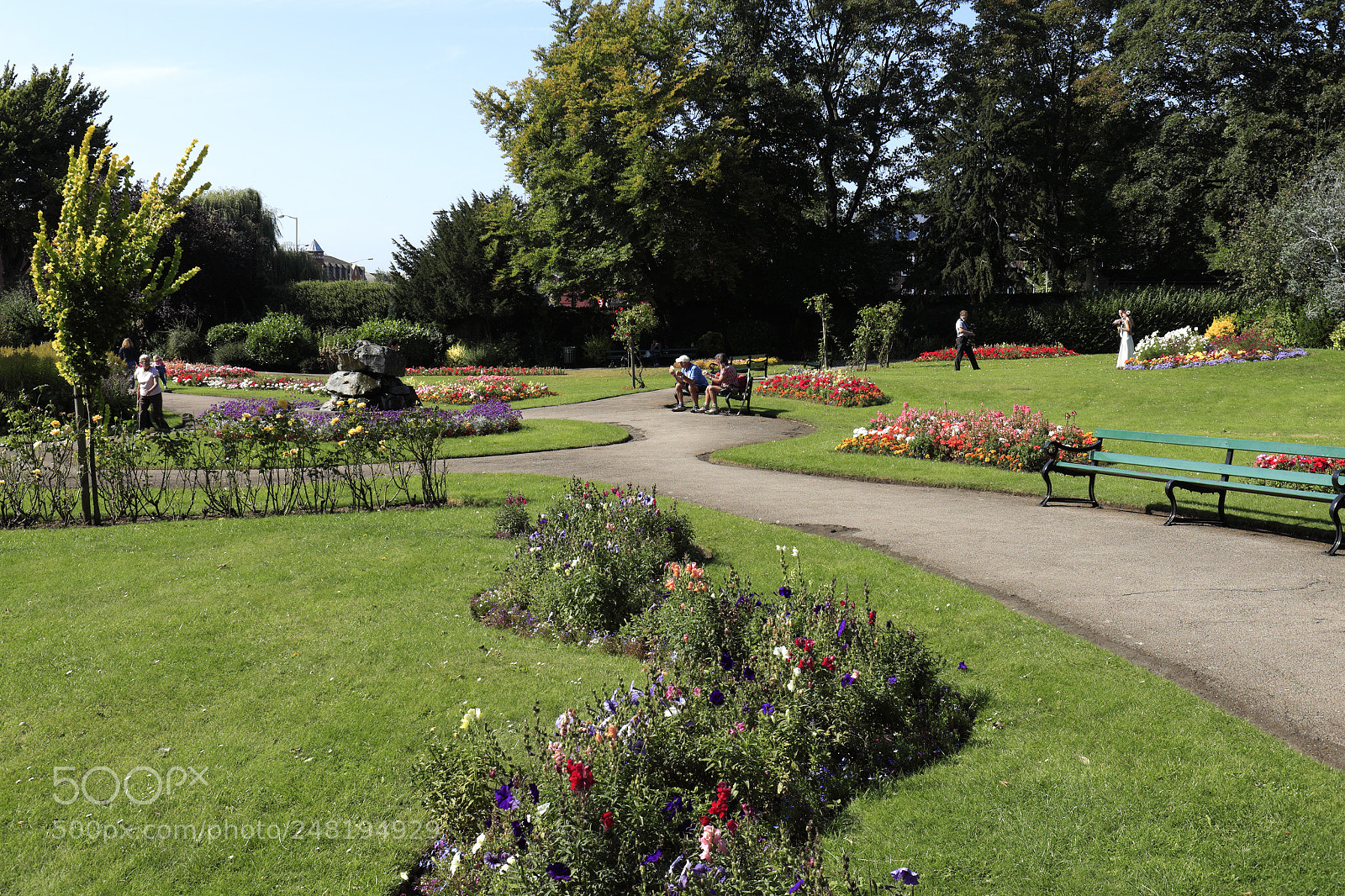 Canon EOS 5D Mark II sample photo. View over bishops gardens photography