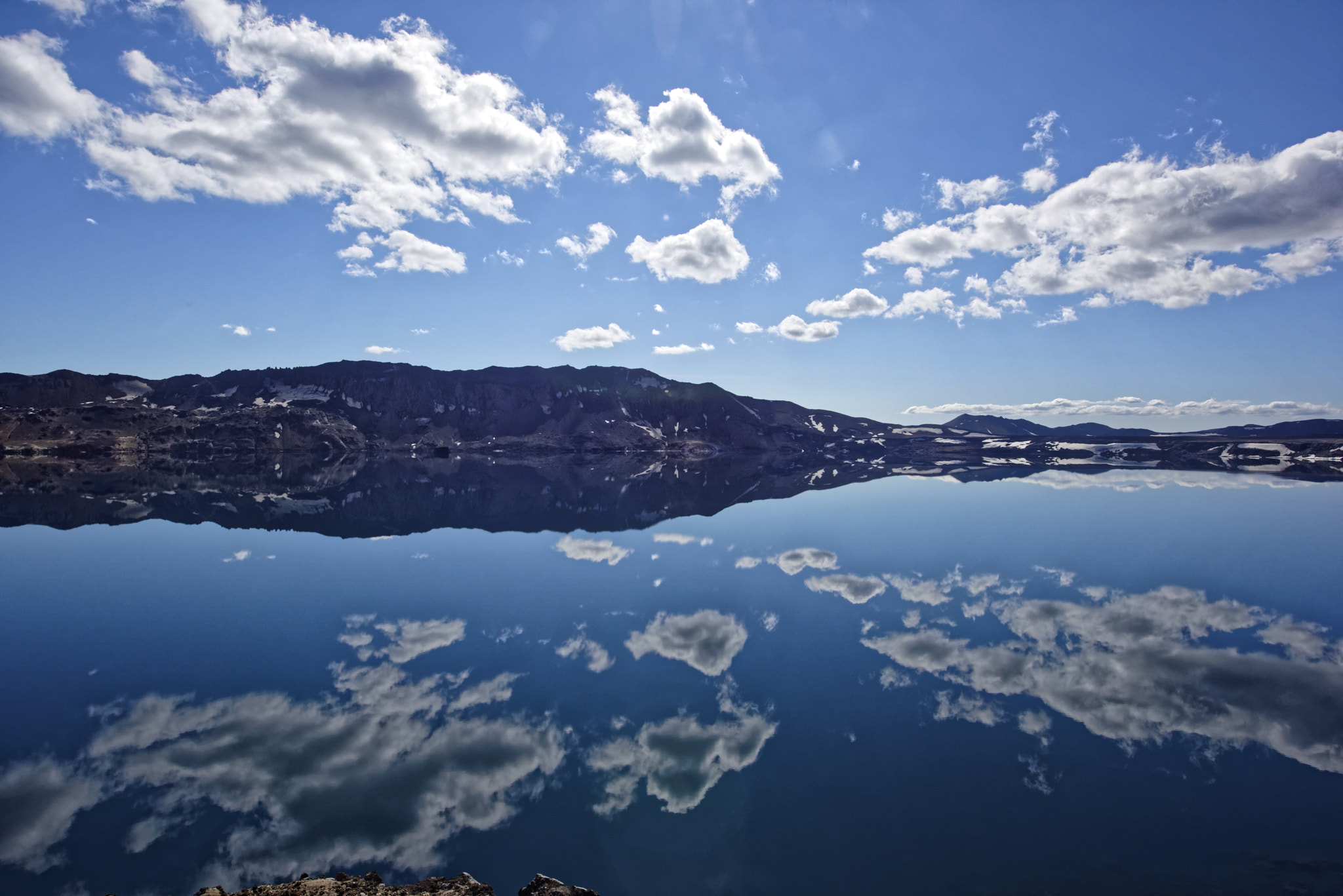 Nikon D810 sample photo. The lake oskjuvatn in the highlands of iceland. photography