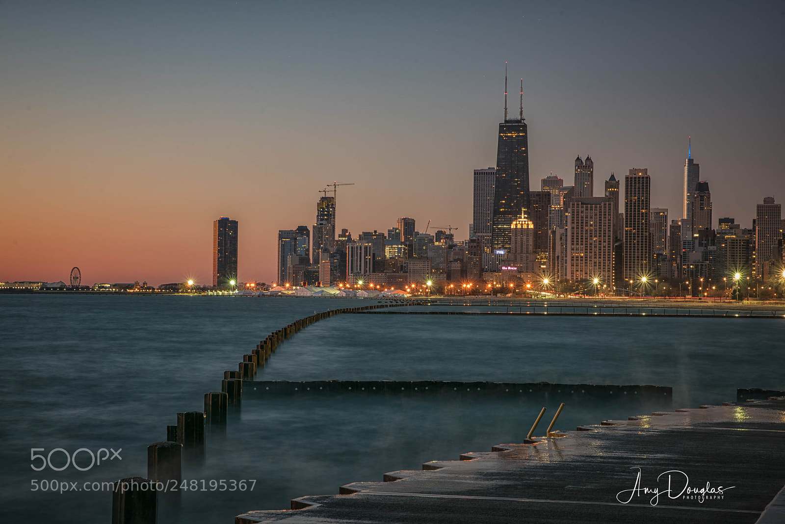 Nikon D810 sample photo. Chicago morning photography