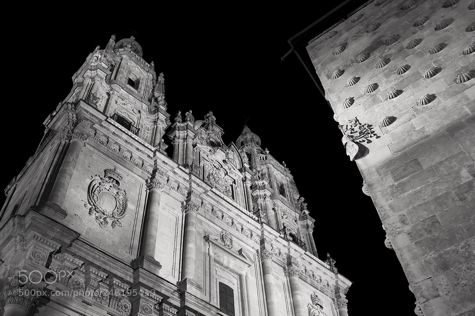 Fujifilm X-T20 sample photo. Salamanca at night photography