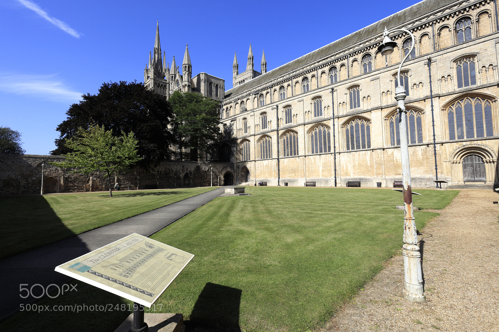 Canon EOS 5D Mark II sample photo. Cathedral cloisters and the photography