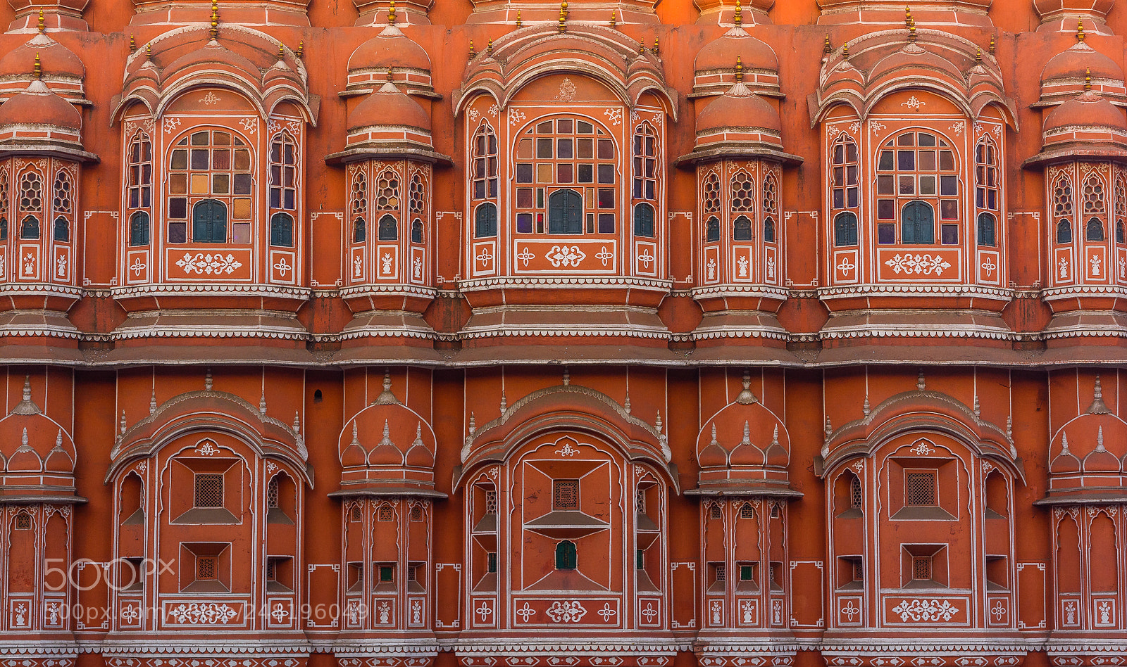 Nikon D5200 sample photo. Hawa mahal - palace photography