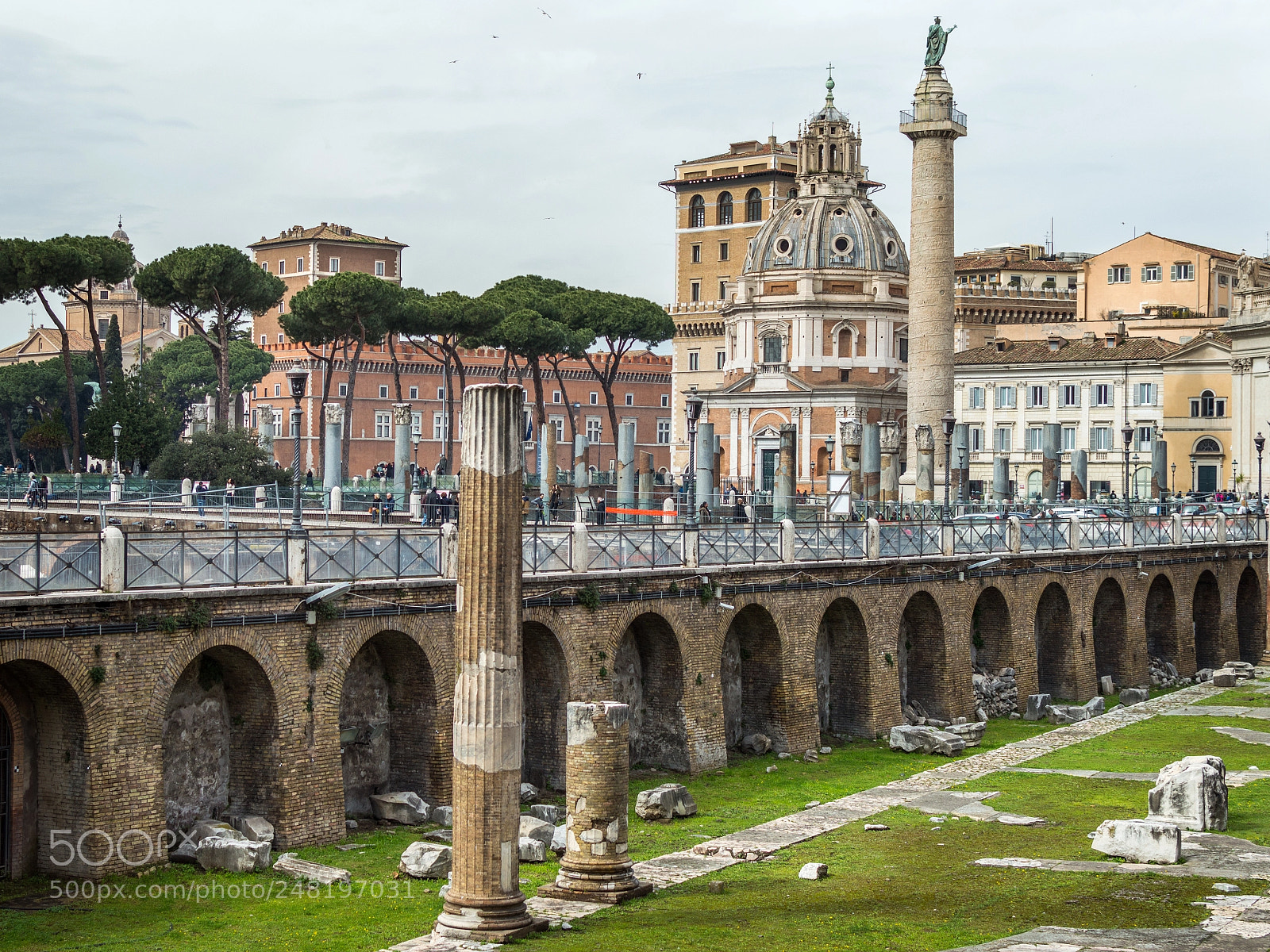 Nikon D3200 sample photo. Foro di traiano photography