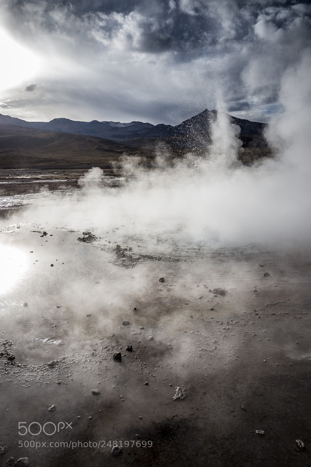 Leica Q (Typ 116) sample photo. El tatio geysers photography