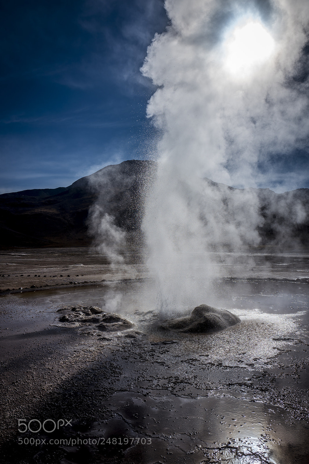 Leica Q (Typ 116) sample photo. Geyser photography